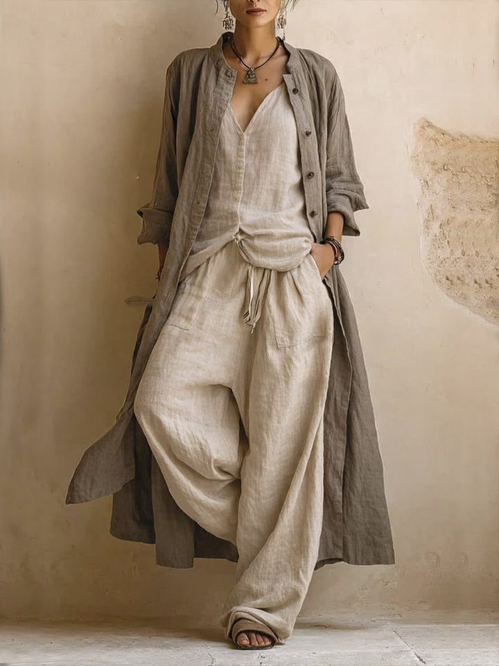 Valentina | Ensemble Doux avec Manteau