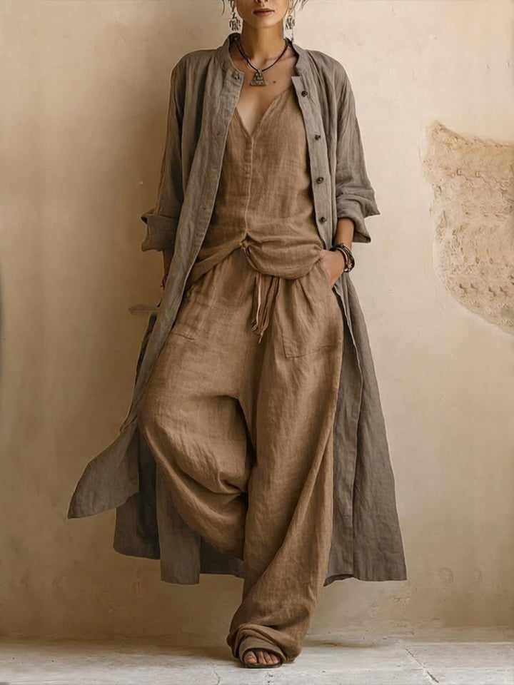 Valentina | Ensemble Doux avec Manteau