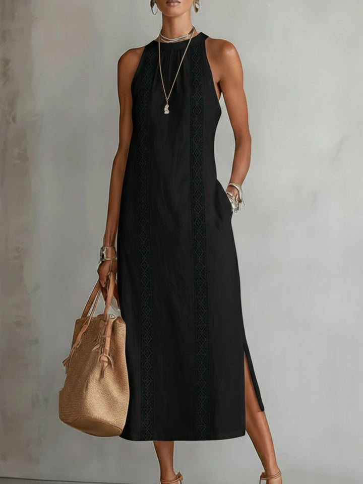 Chloe | Robe Midi d'Été Élégante