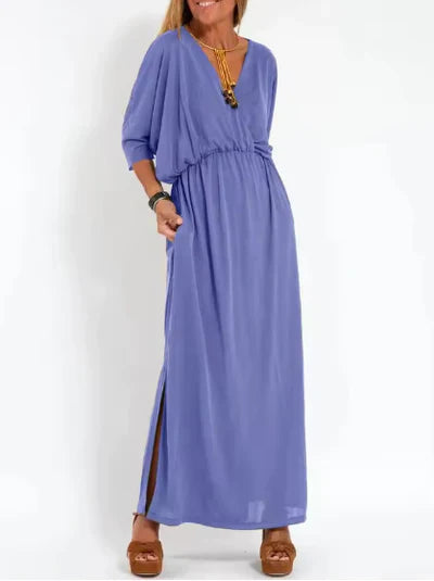 ISABELLA | Robe longue fluide au style unique pour toutes les occasions