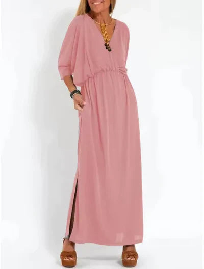 ISABELLA | Robe longue fluide au style unique pour toutes les occasions