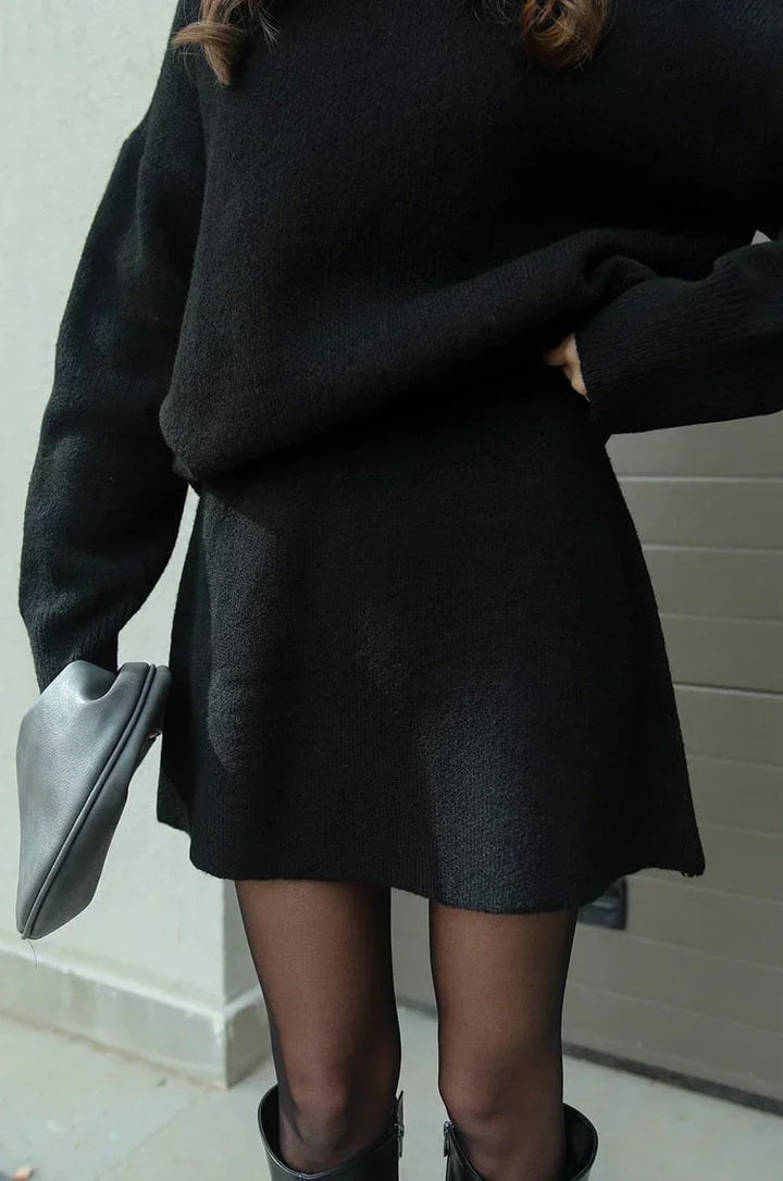 Elara · Ensemble en Maille : Pull et Jupe