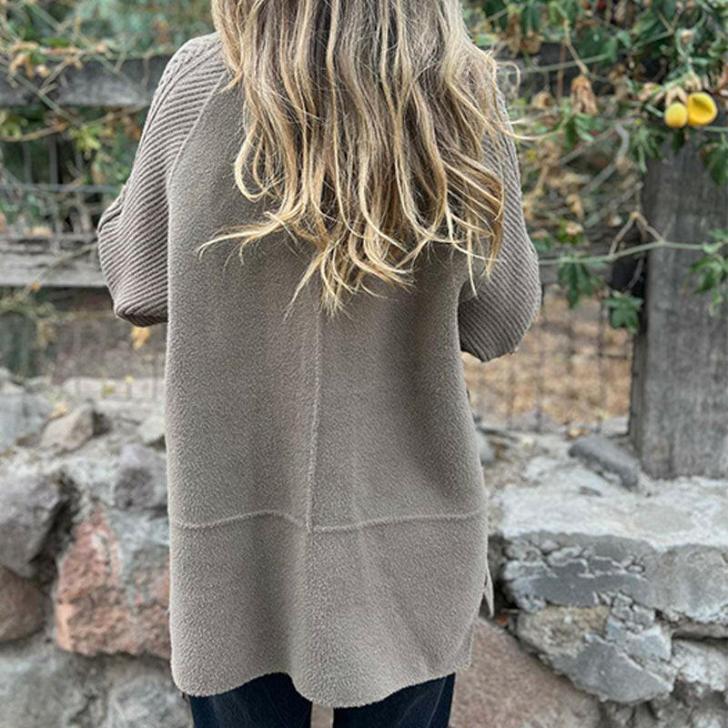 Elara · Manteau Mi-Long à Double Boutonnage