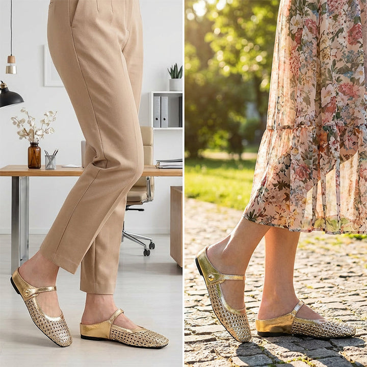 Bella | Mules Mary-Jane Sans Talon