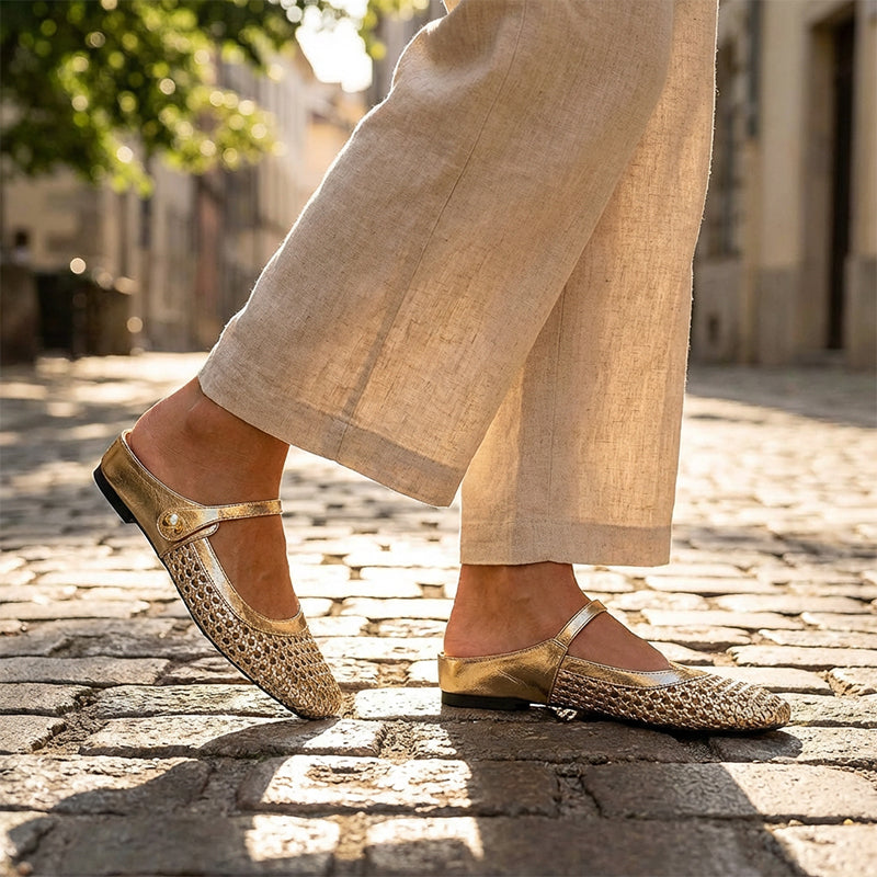 Bella | Mules Mary-Jane Sans Talon