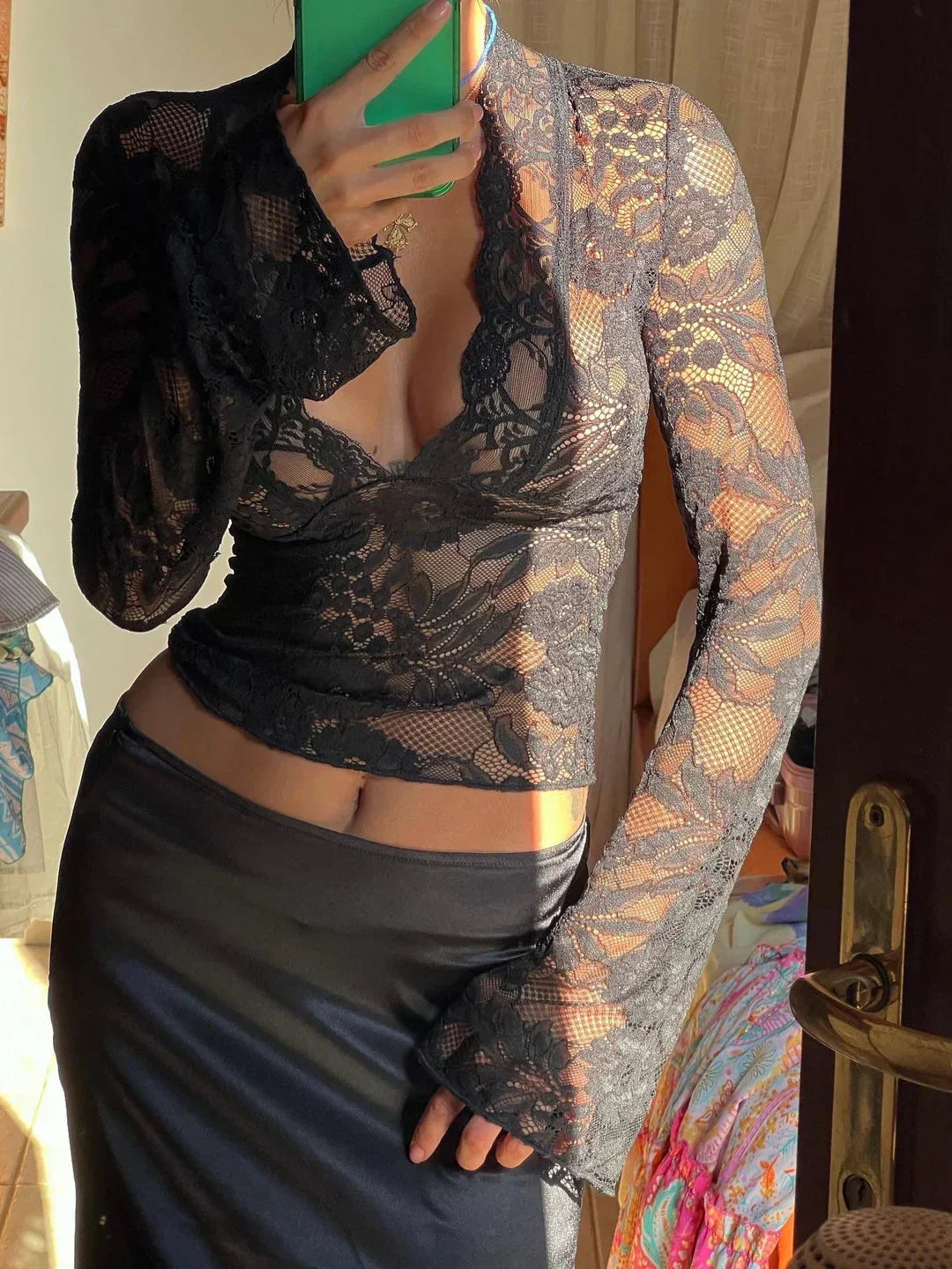 Elara · Top en Dentelle Adèle