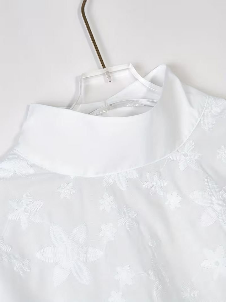 Elara · Blouse Élégante à Imprimé Floral