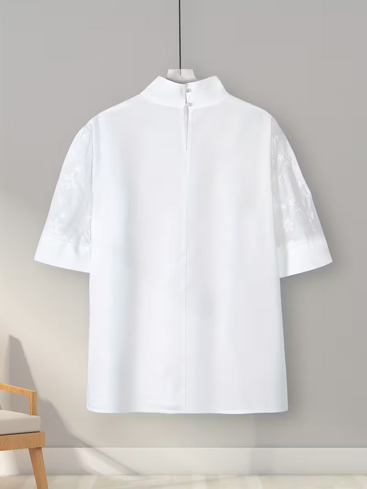 Elara · Blouse Élégante à Imprimé Floral