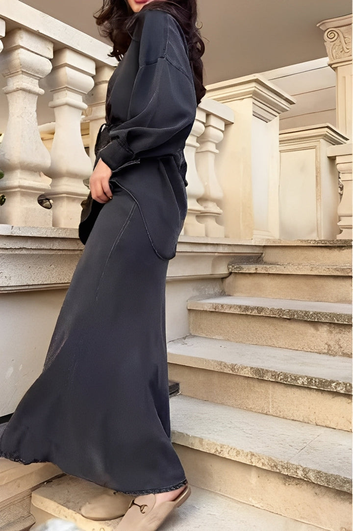 Radomira – ensemble avec blouse nouée