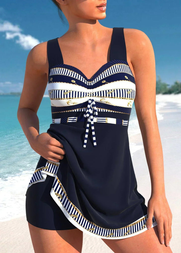 Marbella | Maillot de bain avec jupe qui couvre le ventre